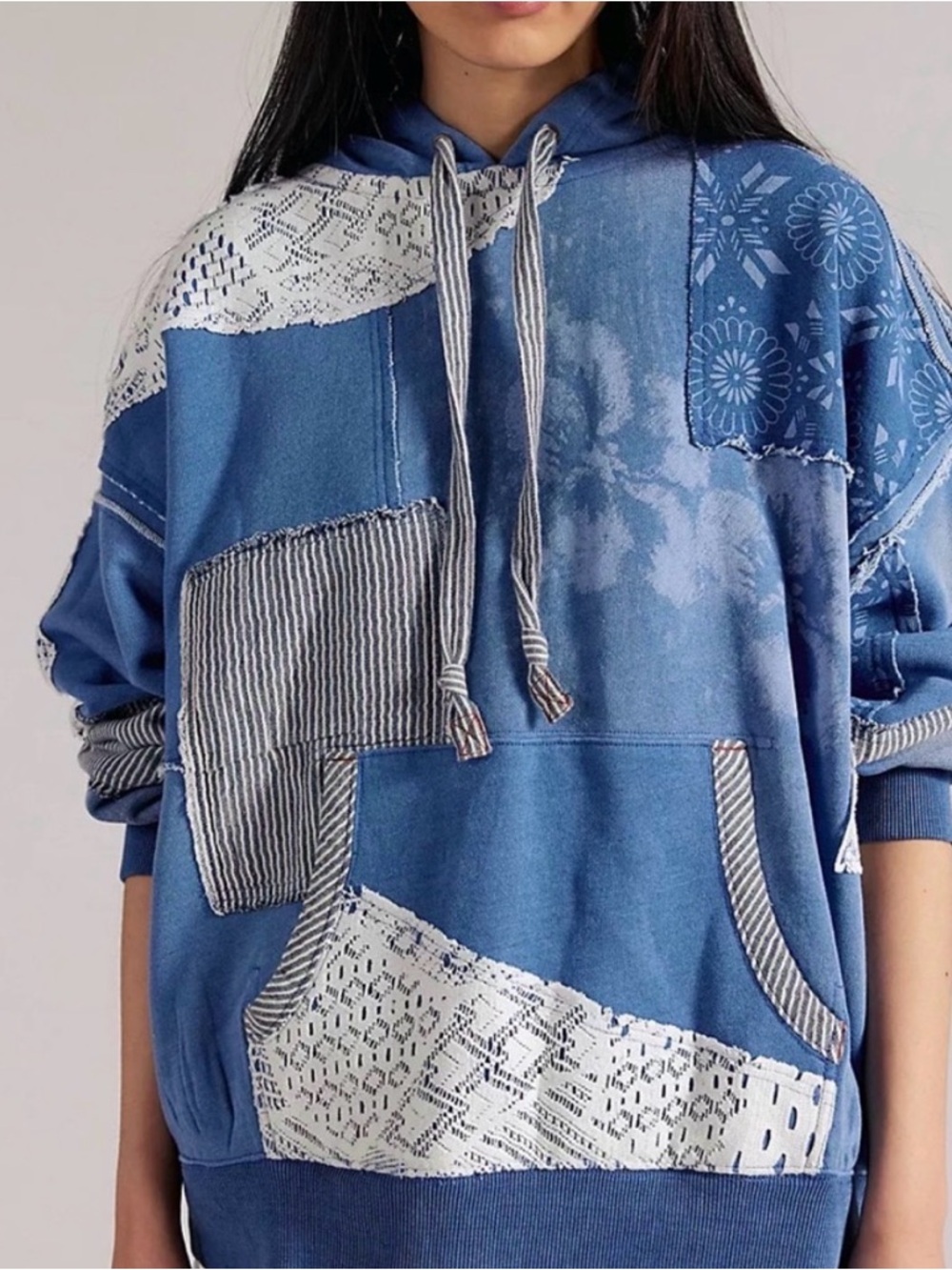 NWT We The Free Tattered Romance Hoodie - Picture 2 of 4